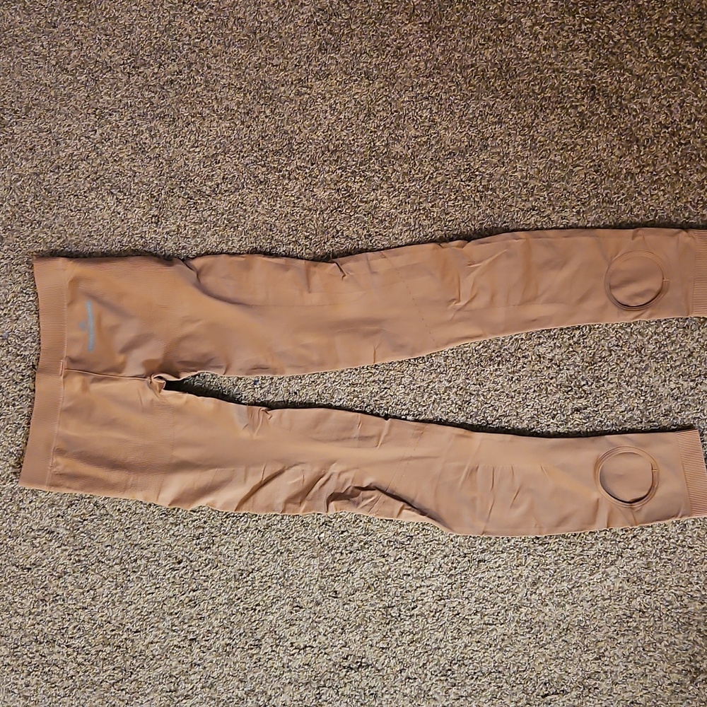 Adidas Stella McCartney Pink/Beige Workout Leggings